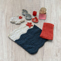 Handmade Crochet Ocean-Themed Bath & Self-Care Gift Set