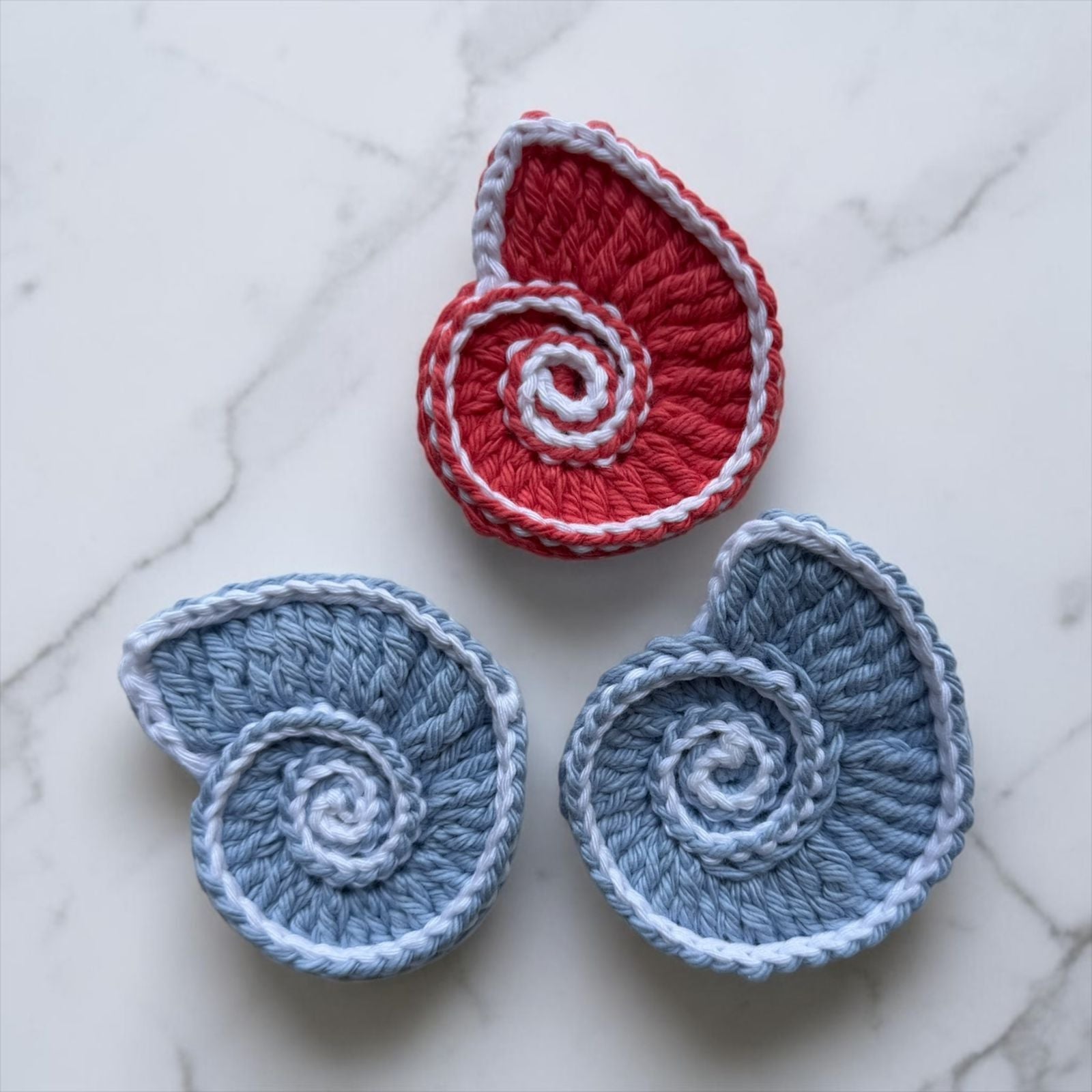 Handmade Crochet Ocean-Themed Bath & Self-Care Gift Set