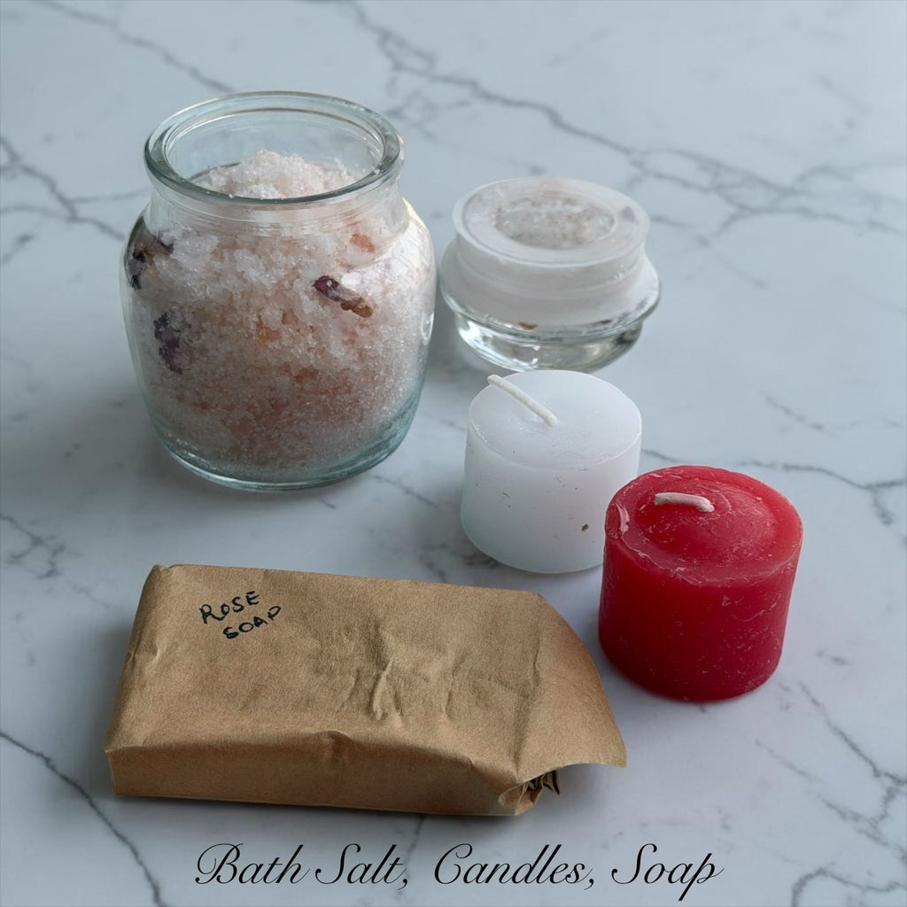Handmade Crochet Ocean-Themed Bath & Self-Care Gift Set